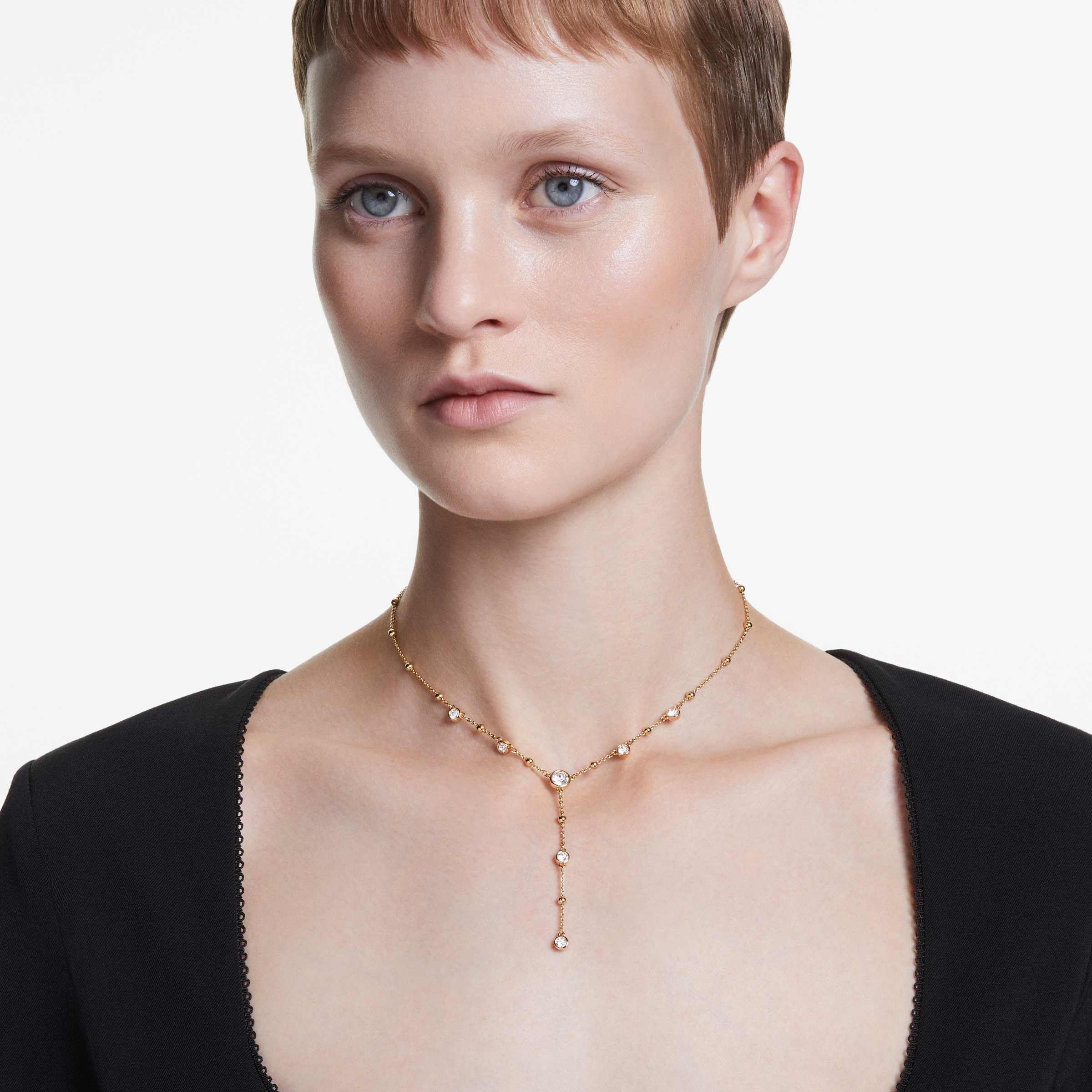 Swarovski Collar en Y Imber 5684510 tono dorado