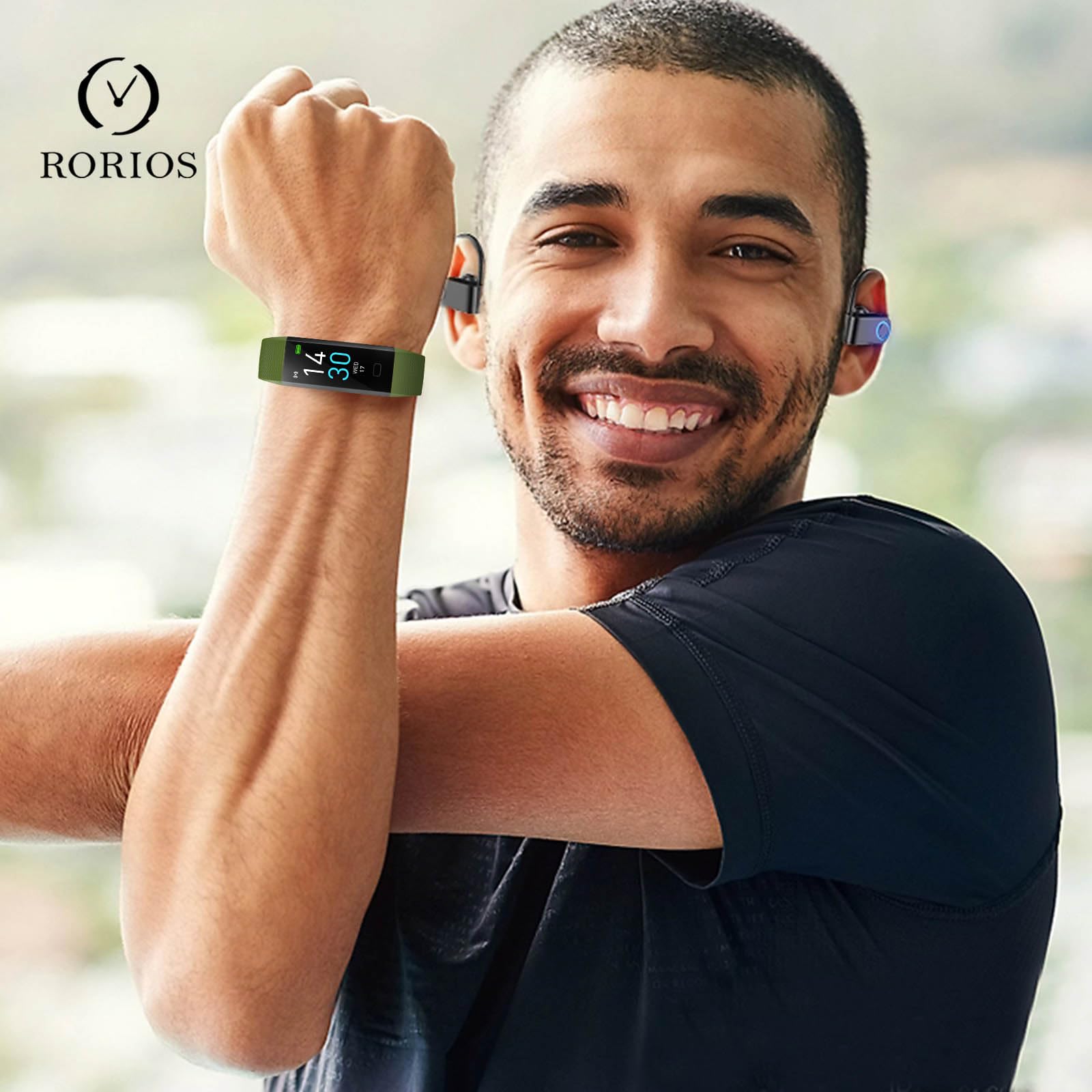 RORIOS Sports Smart Band Activity Tracker Bracelet - Dettaglio