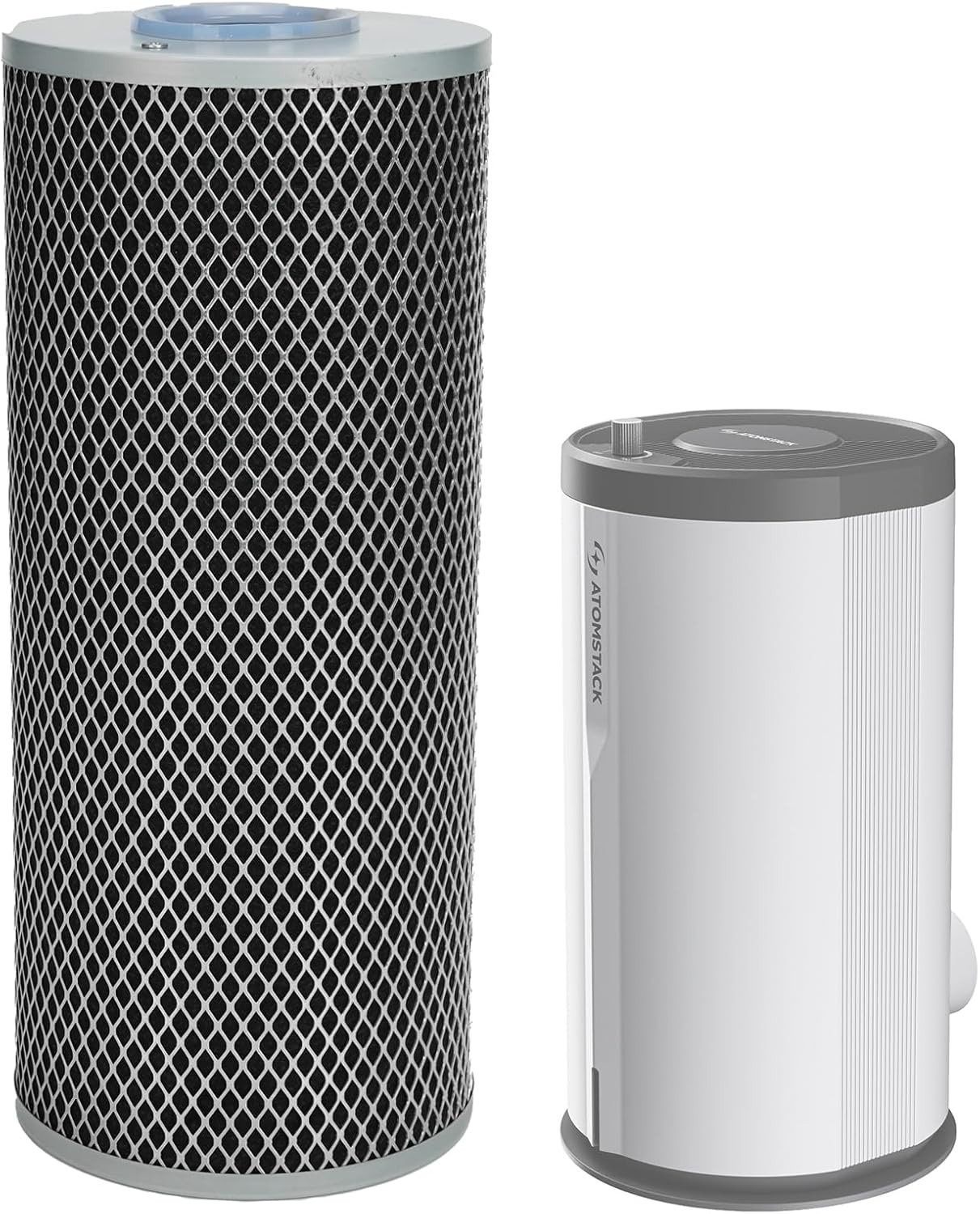 ATOMSTACK Replaceable Filters for D3 Air Purifier 99.97% Efficient Filtration Rate Easy to Install and HEPA Air Purifier Filter Set, Reduce Odor and Smoke Filter for P1 Accessories