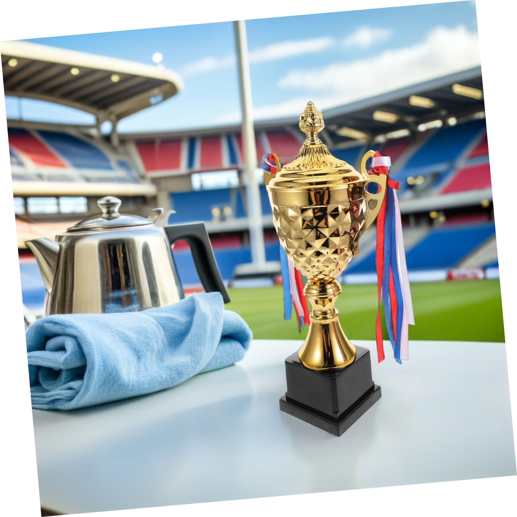 SOIMISS Mini De Coche De Campeonato De Fútbol Estrella Copa De Copa Deportivo Premios Deportivo De Oro