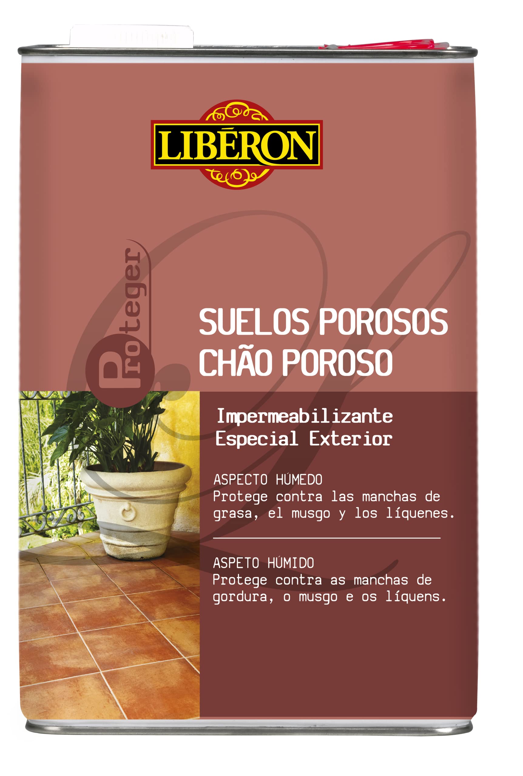 Libéron Impermeabilizante suelos porosos exteriores 5l