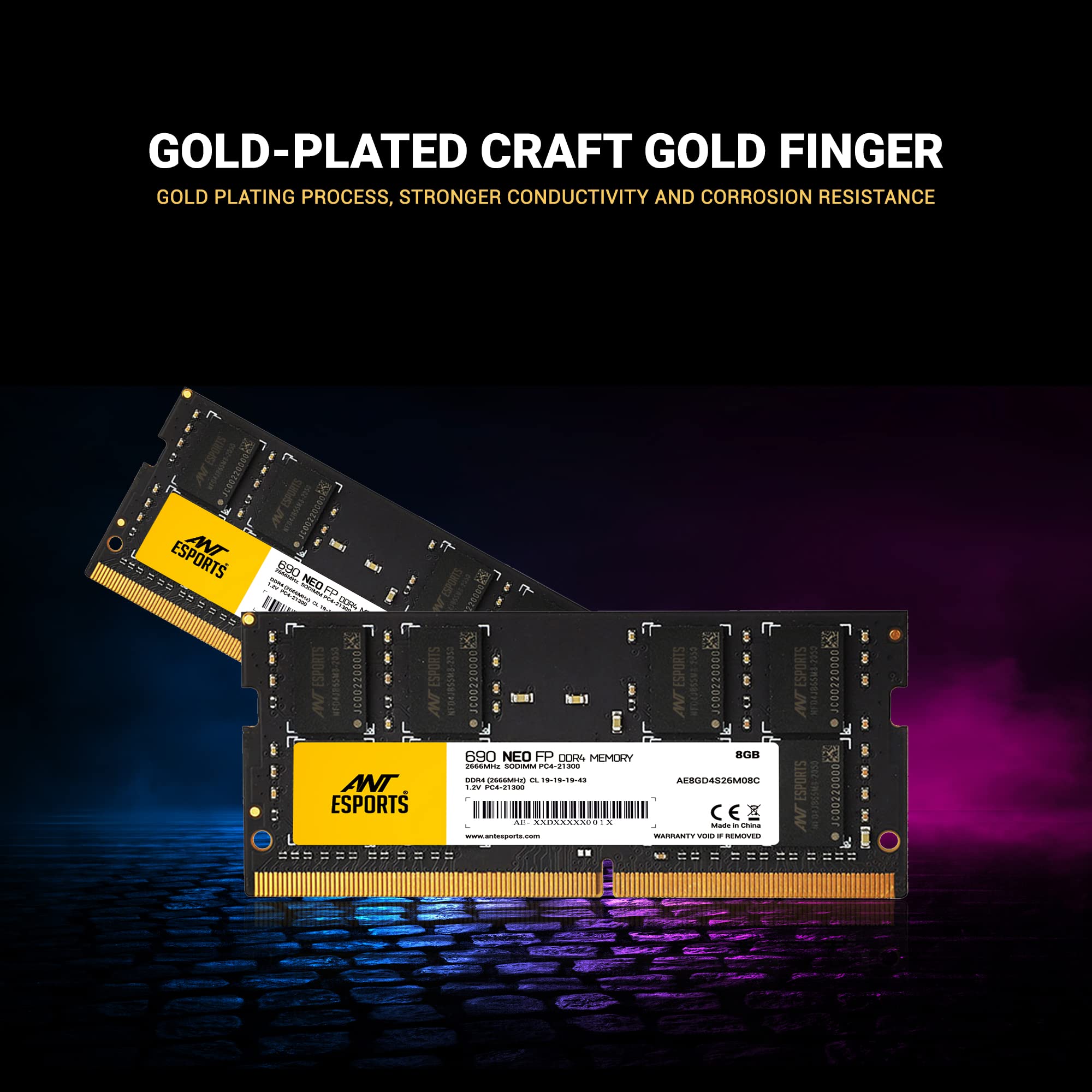 Amazon.in: Buy Ant Esports 690 NEO FP 8GB (1 * 8GB) DDR4 2666 MHz