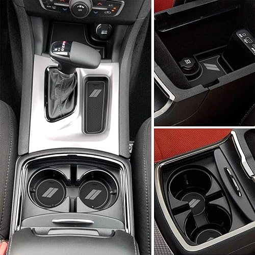 Miniatura 2 de Se adapta a Dodge Charger Accessories 2015-2023, portavasos, consola central, cambiador de cambios, almohadilla de bolsillo interior de puerta