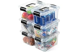 Plastic Storage Containers with Lids for Maximum Storage