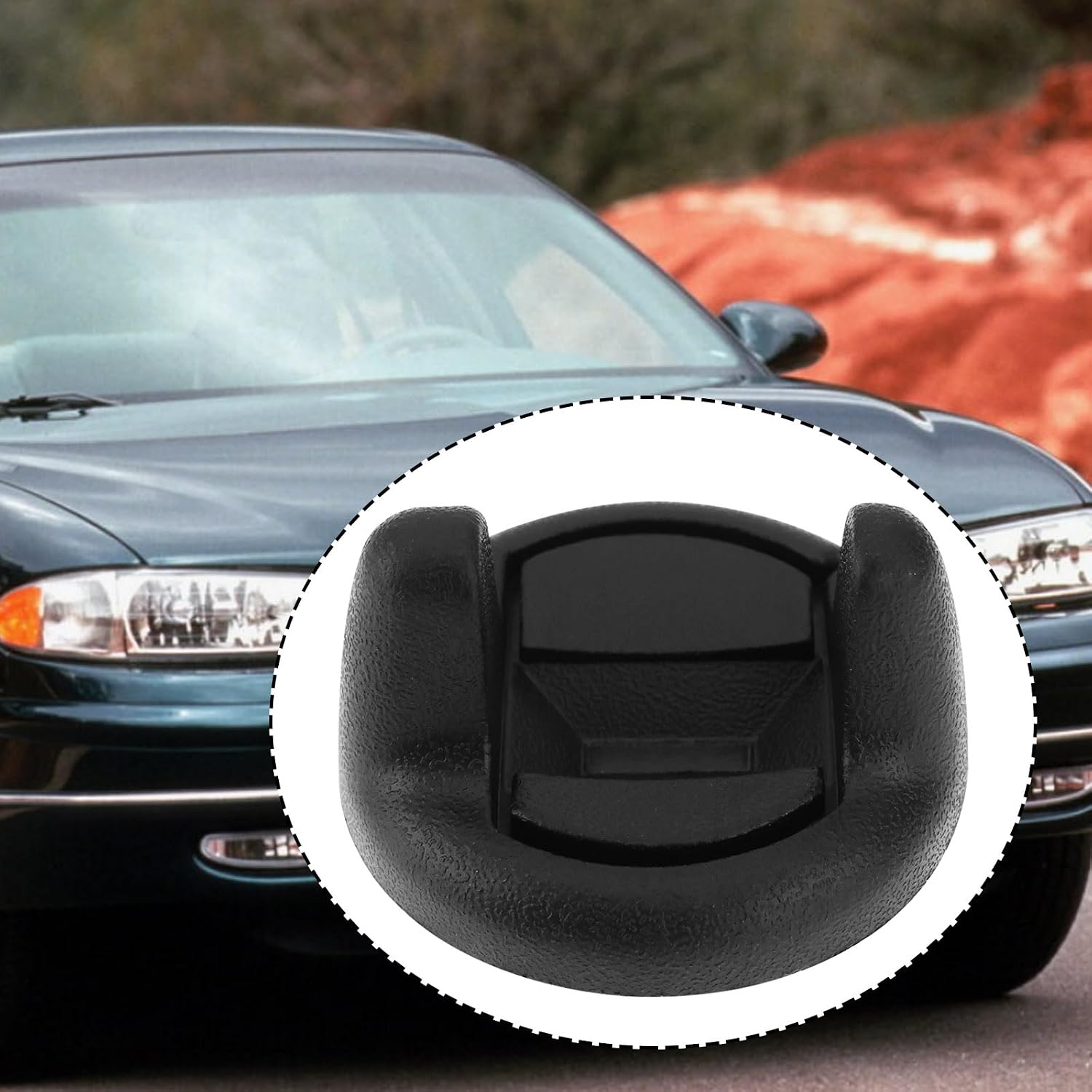 2X Car Ignition Switch Cover Start Lock Core Cap 9073134 Compatible with Buick GL8 2001-2010
