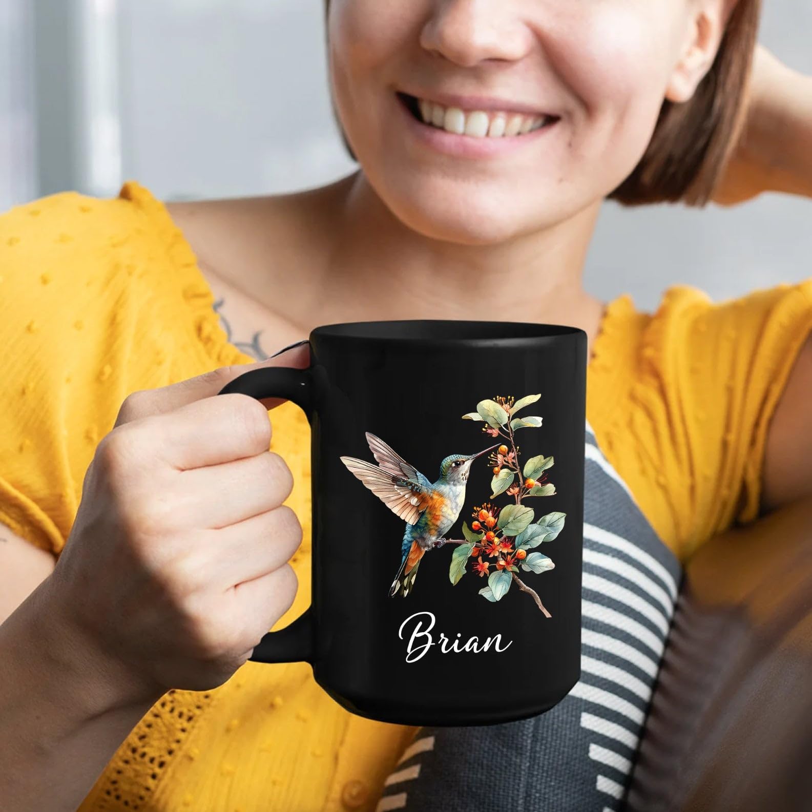 amazon coffee mug funny But First Coffee Mug — Funny Ceramic Coffee Lover Mug main image 1