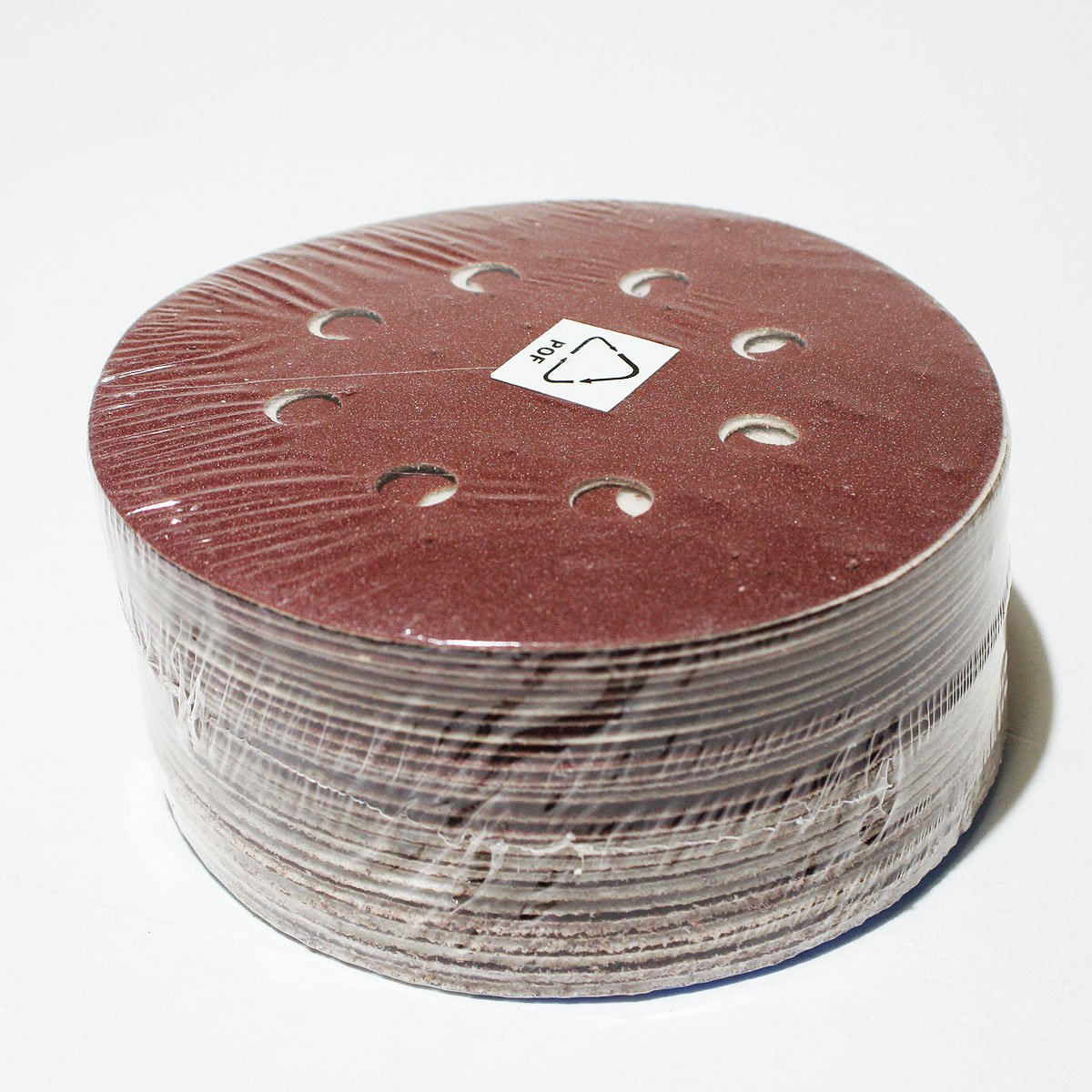 500er Pack Schleifscheiben Ø125mm, 5 Körnungen, 125mm (Ø), Großpackung Schleifpapier in fünf Körnungen für Exzenter-Schleifer