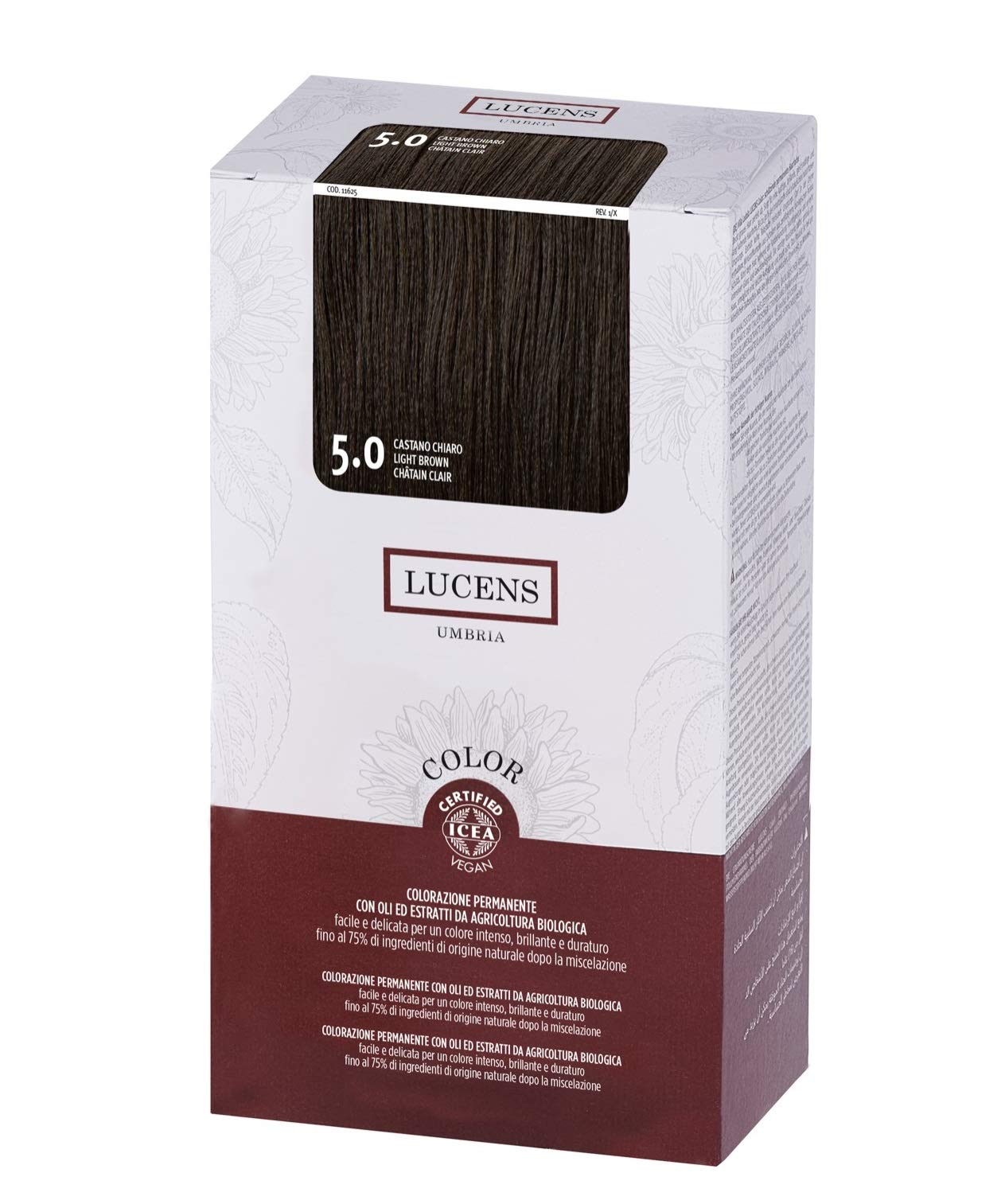 Hair Color Light Brown 5.0 145ml - No PPD