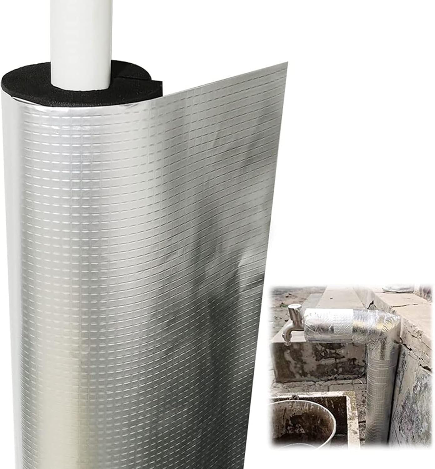 ALMLNLL Pipe Insulation,Foam Tubing, 20/30mm Wall Thickness