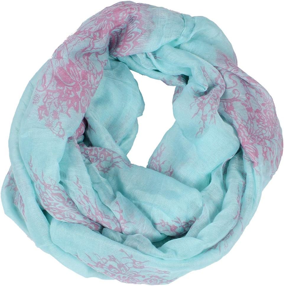 Fashion Lightweight Scarfs For Women Floral Print Many Style - Image 4