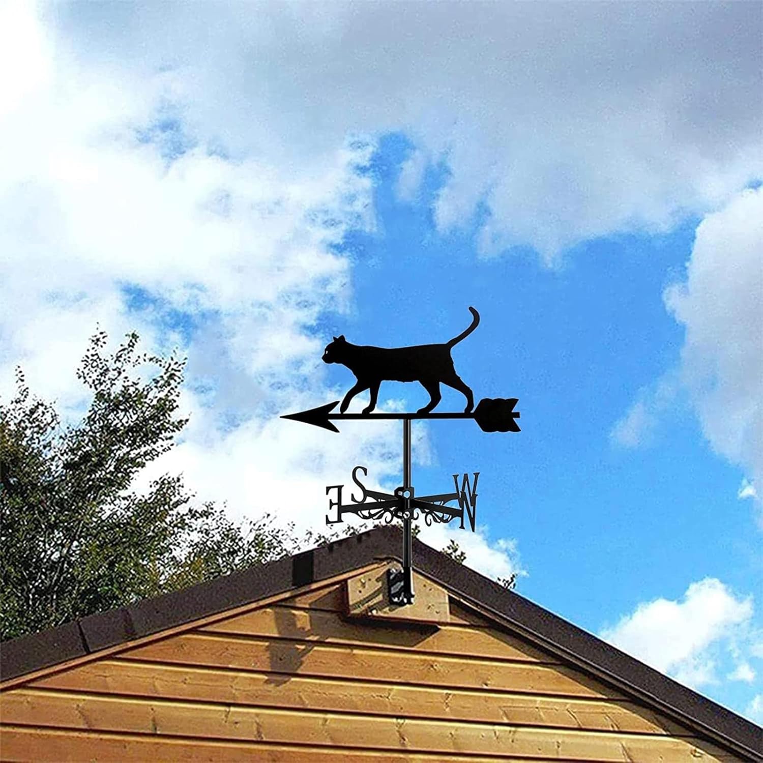 ステンレス鋼風向計、動物金属風向計中空風向計、屋外庭屋根パドック装飾風向計