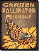 Vista 30 de LIUAXICIA Letreros de metal divertidos para jardín, letreros de metal con diseño de colibrí, para garaje, hogar, cafetería, bar, granja, pared