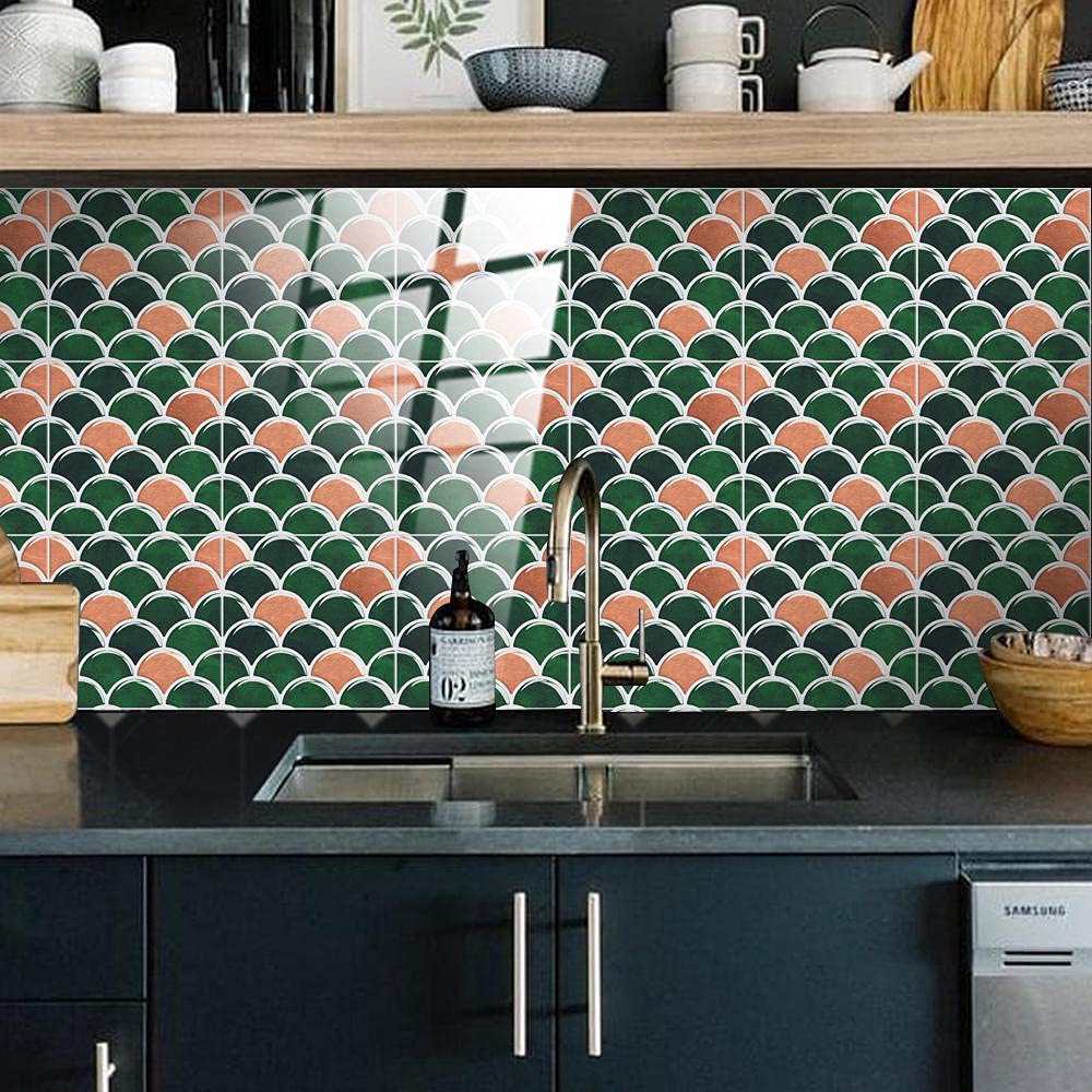 10 idee per abbellire la cucina con piastrelle adesive! Ispiratevi