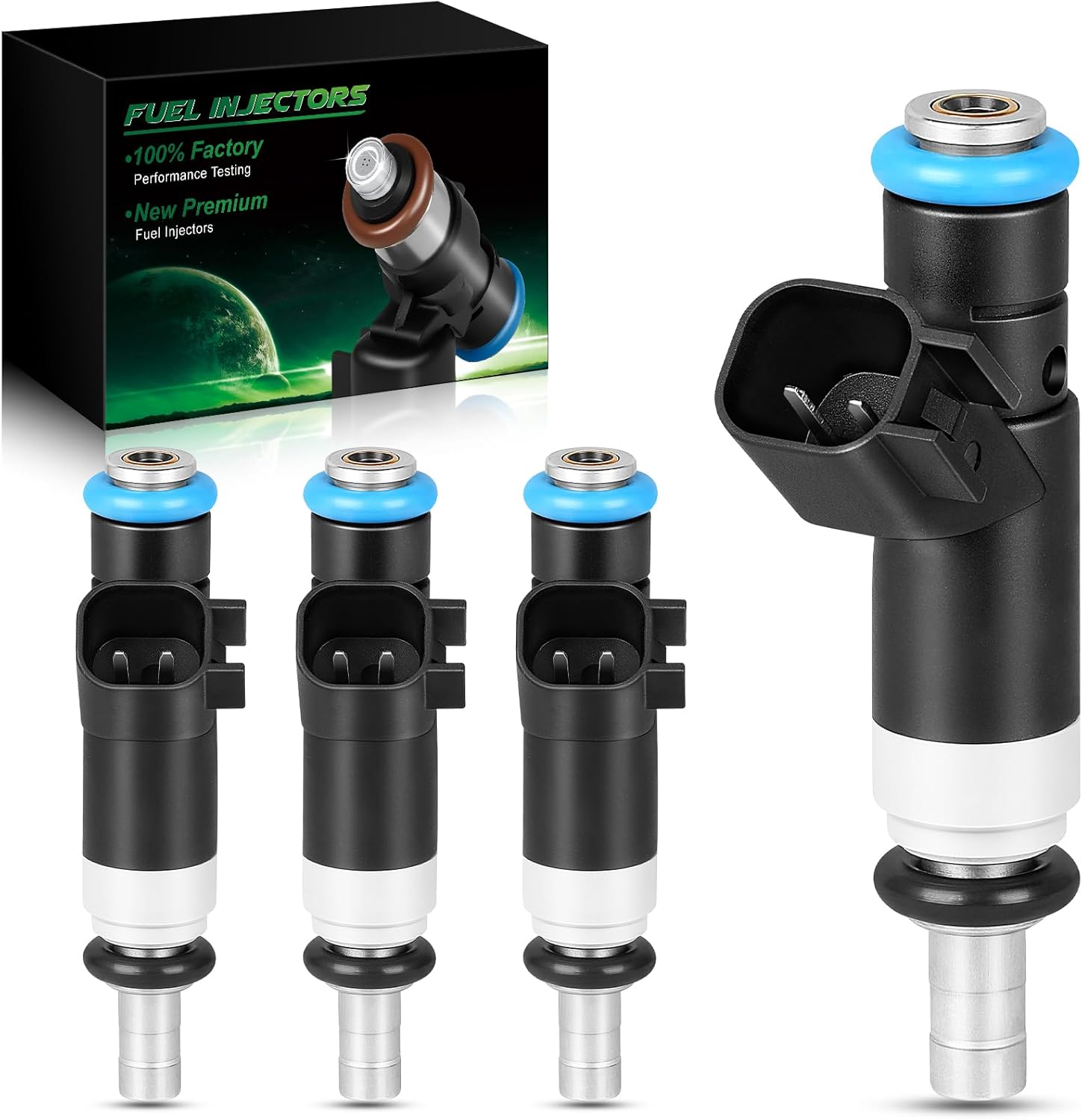 SZKAIDAG Premium Fuel Injectors FJ1058 (Set of 4)