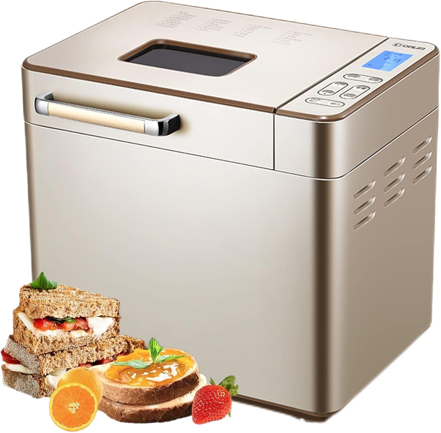 Bread Maker Machine, 25in1 2LB Automatic Breadmaker with Gluten Free