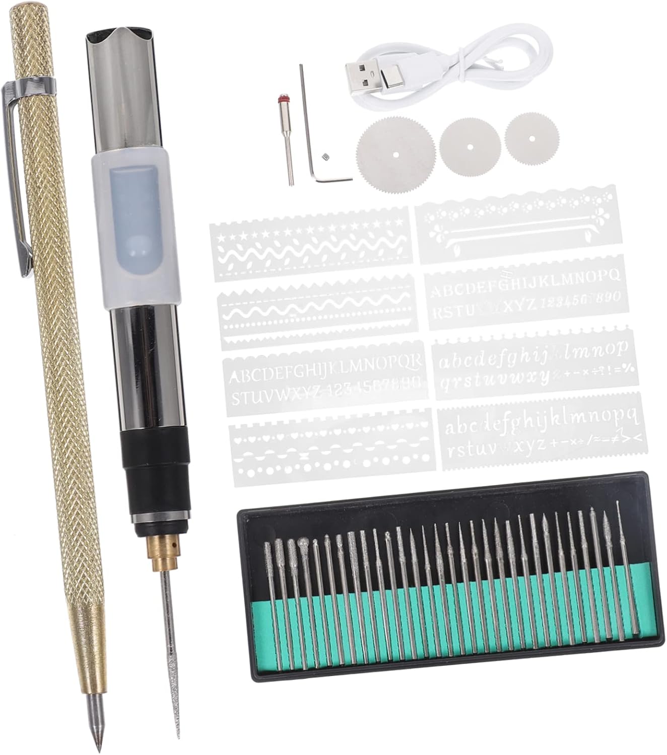 25w Portable Engraving Tool with 3-Speed Control for DIY Work
