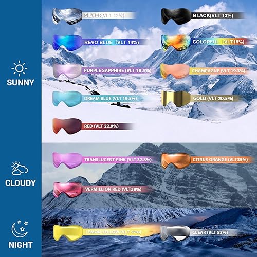 Miniatura 2 de Juli - Gafas de esquí, snowboard y patinaje, para hombres y mujeres