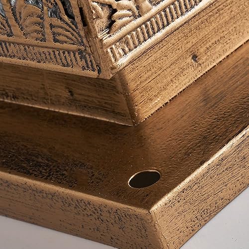 Miniatura 6 de SDUYTEG Luces solares retro para postes de luces solares para exteriores, luces de poste con base de montaje de muelle, luz solar para patio,