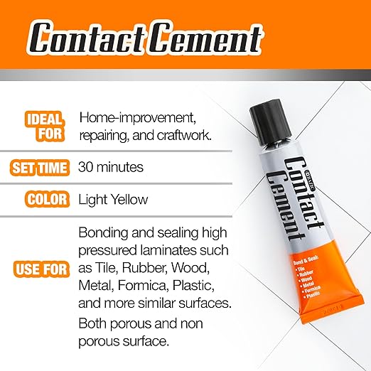 Pegamento de Contacto BAZIC Products, 1 fl oz, 2 Paquetes miniatura 4