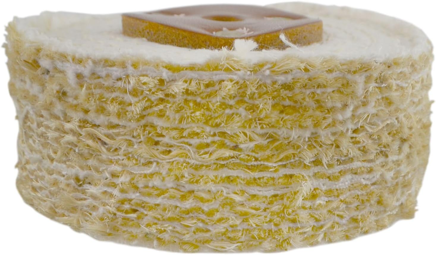 Coarse Sisal Fast Cut Buffing Polishing Mop 4" x 1.5" 3 Section 1st Stage Metal