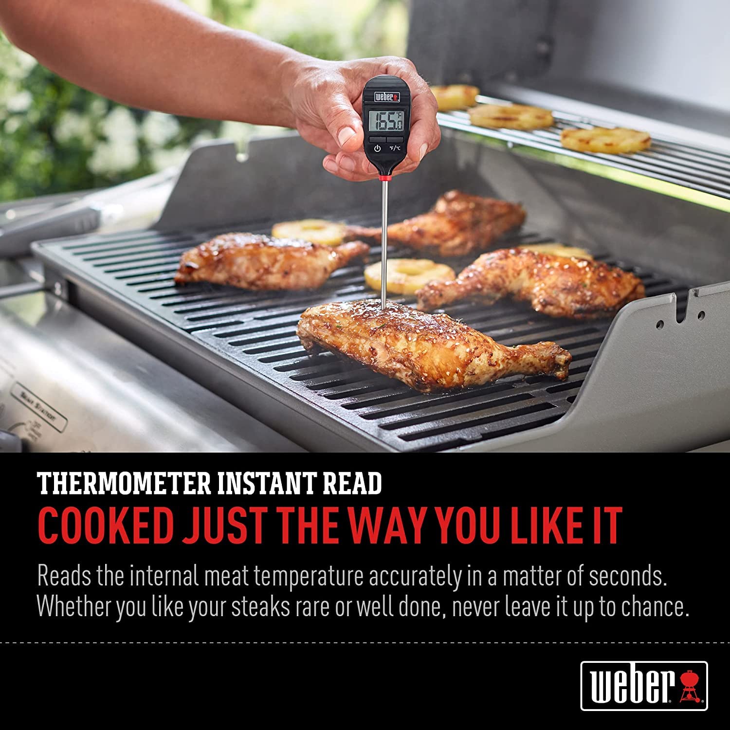 Amazon | Weber(ウェーバー) バーベキュー コンロ BBQ グリル 見やすい