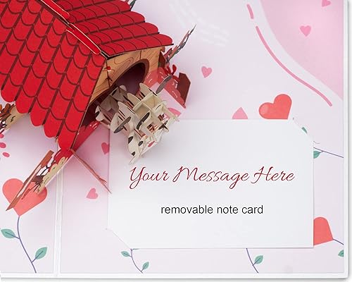 Miniatura 9 de Paper Love Tarjeta desplegable 3D de mariposas florales, regalo para cumpleaños, boda, aniversario, día de la madre, agradecimiento, recuperarse,