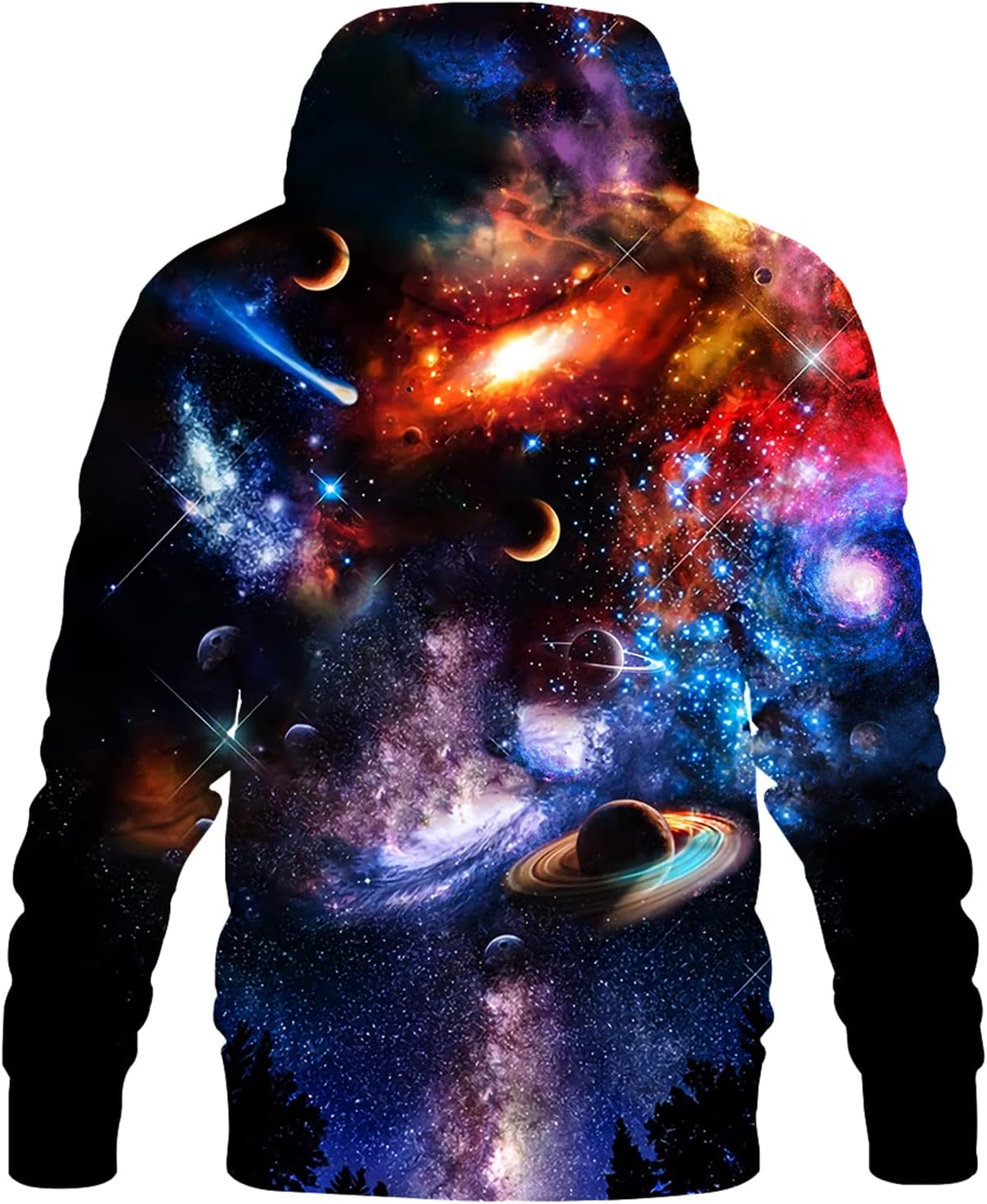 Asylvain Men Women Fashion Unisex 3D Printed Graphic Novelty Hoodie Pullover Hooded Sweatshirts with Pocket - Image 2