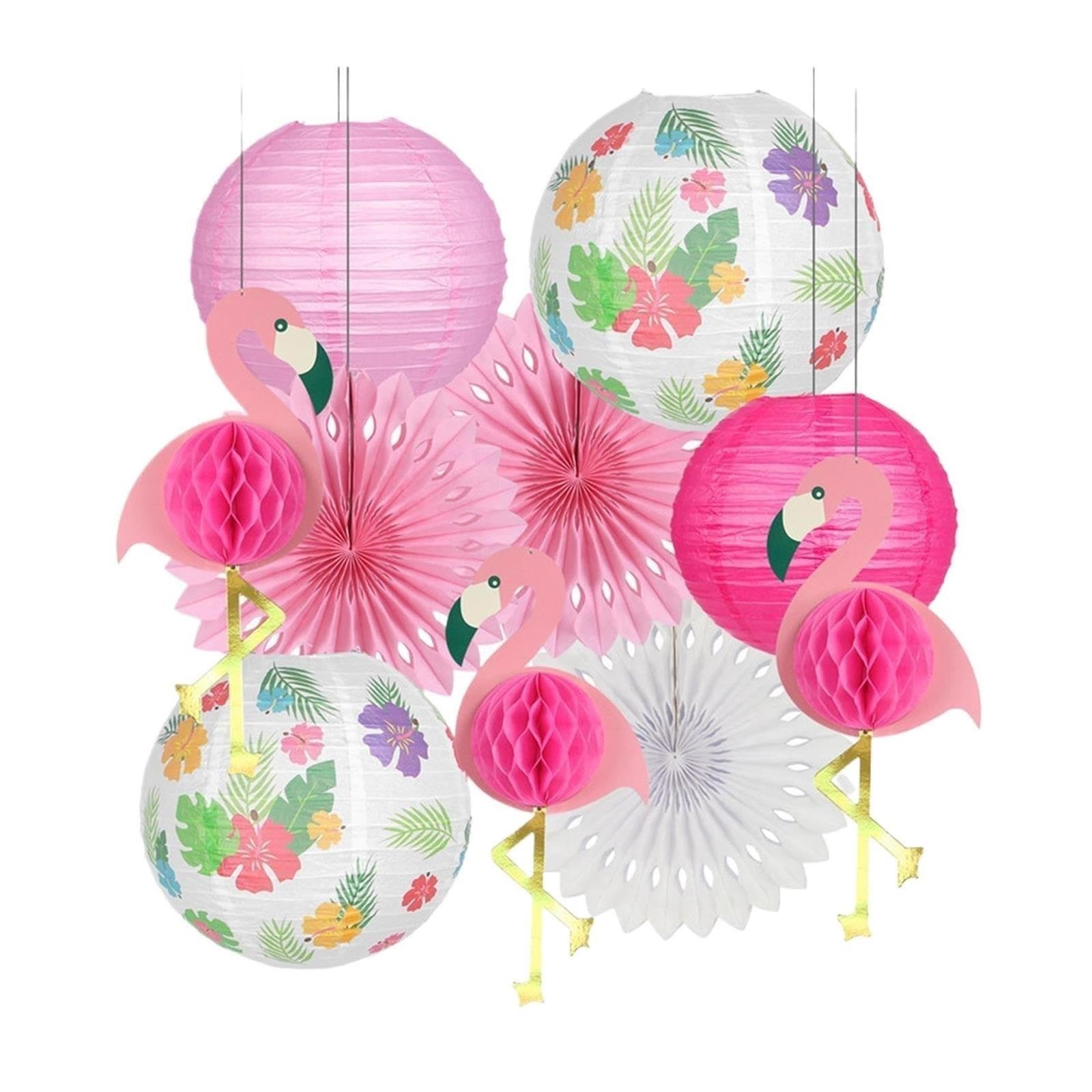 1 Set Di Decorazioni Con Palline Fiori Carta Per Decorazioni