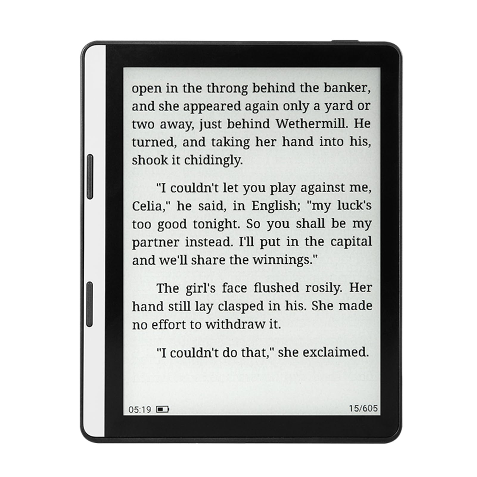 GOWENIC EBook-Reader-Tablet mit Langer Akkulaufzeit | Ultradünner Taschen-Ereader mit 16 GB Frontlicht (1G+16G)
