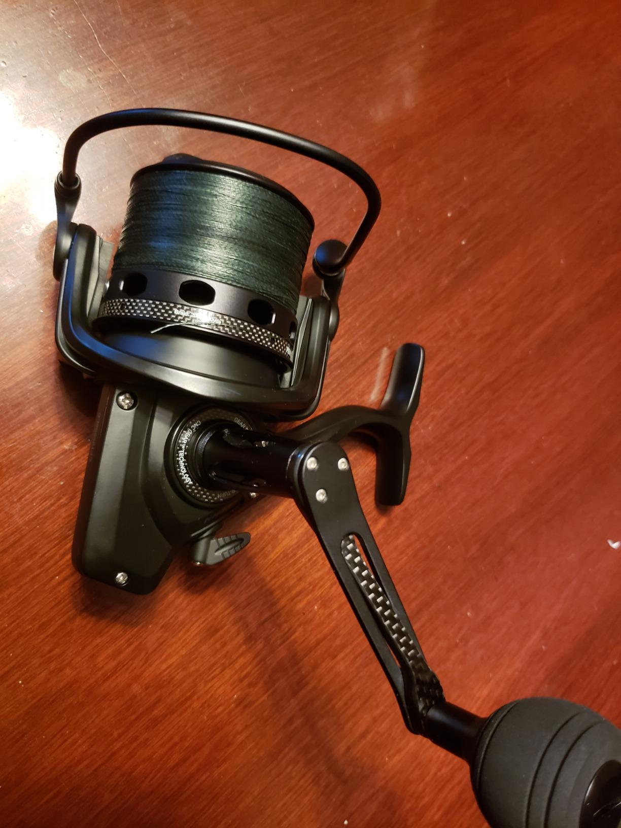 penn cftii7000lc conflict ii long cast spinning reel 1422248 Reel, 2000 Size 6.2: 1 Gear Ratio, 31" Retrieve Rate, 10 lb Max Drag, Ambidextrous : Sports & Outdoors Penn CFTII6000LC Conflict II Long