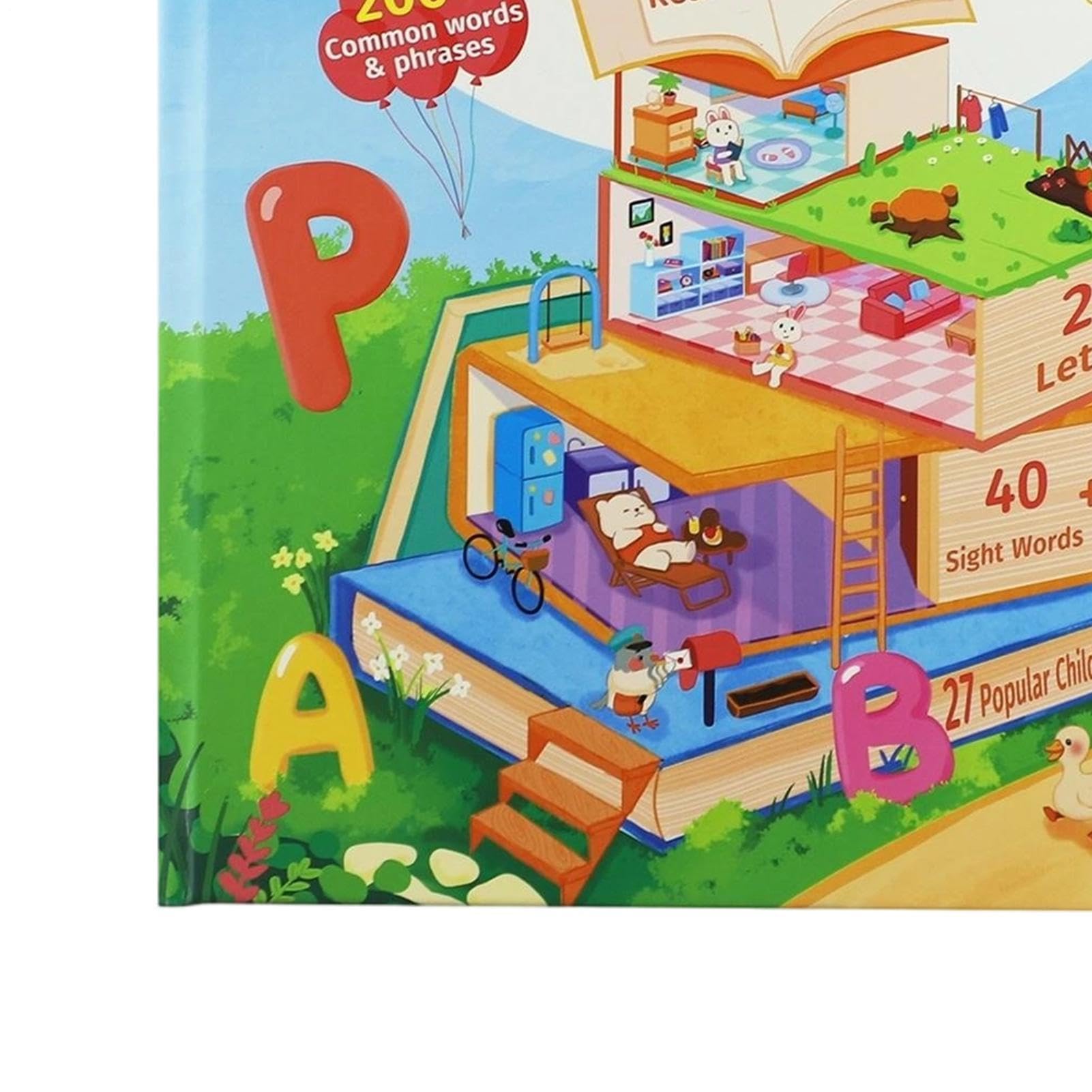 Albums Parlants pour Livre Audio Éducatif Précoce | Livres Interactifs À Lire Au Pour Garçons Préscolaire Maternelle Crèche Trajets En Voiture Maison Temps De Jeu Anniversaire