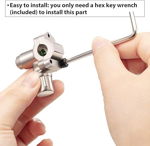 Miniatura 6 de 3 piezas BPV31 bala Piercing Kit de válvula de grifo de carga en U refrigerante puede golpear con calibre R134a lata a puerto R12R22 12 reemplazo