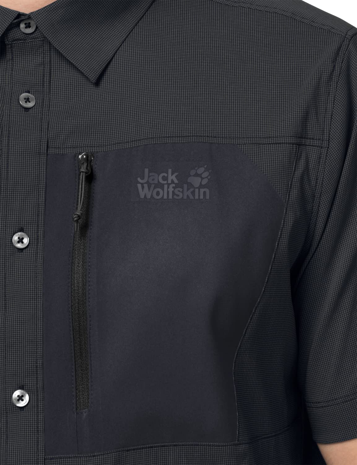 Jack Wolfskin Herren Kenovo II S/S M Hemd