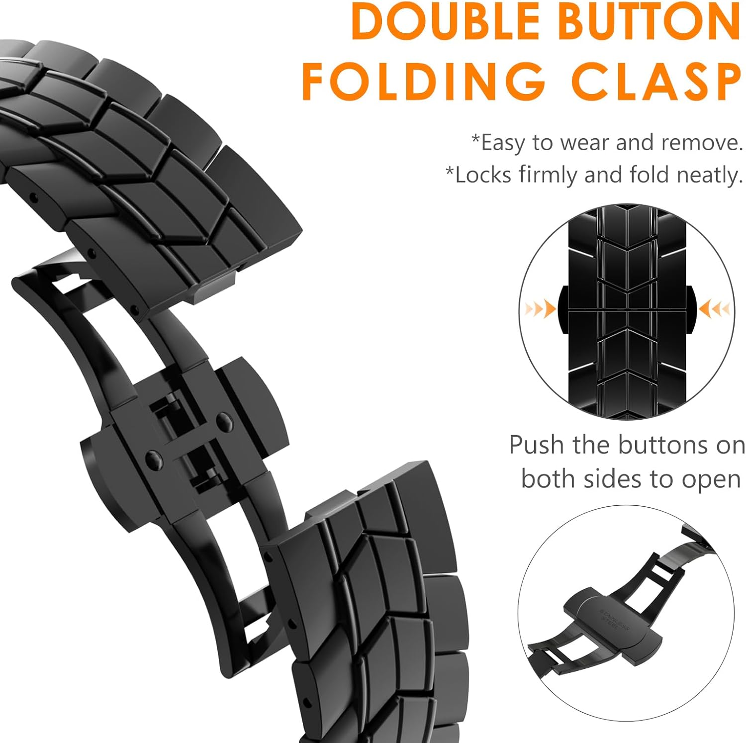 NewWays Grade 2 Titanium Band Compatible with Apple Watch Band