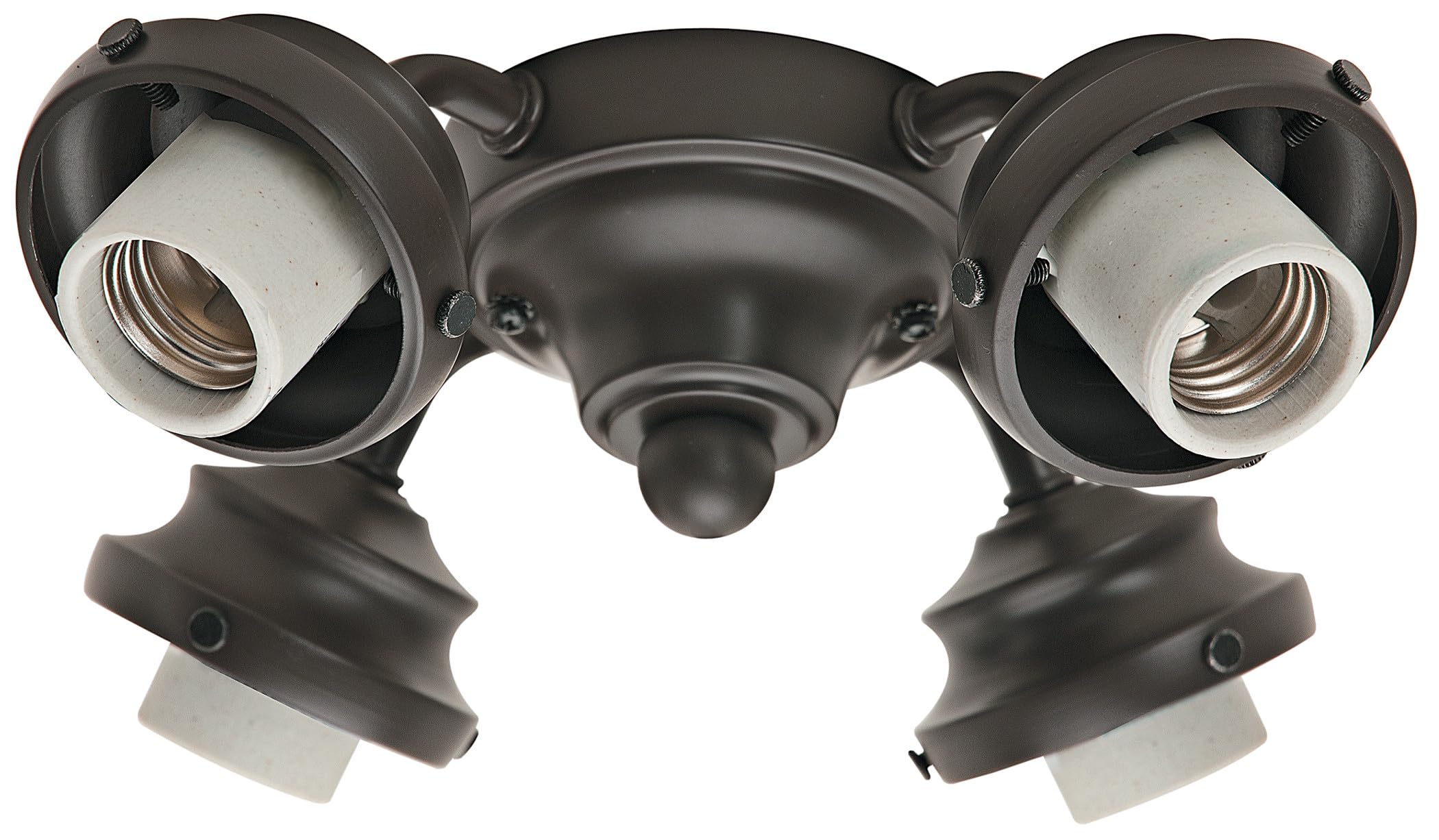 Hunter Four Light Bronze Fitter for Ceiling Fan, New Bronze