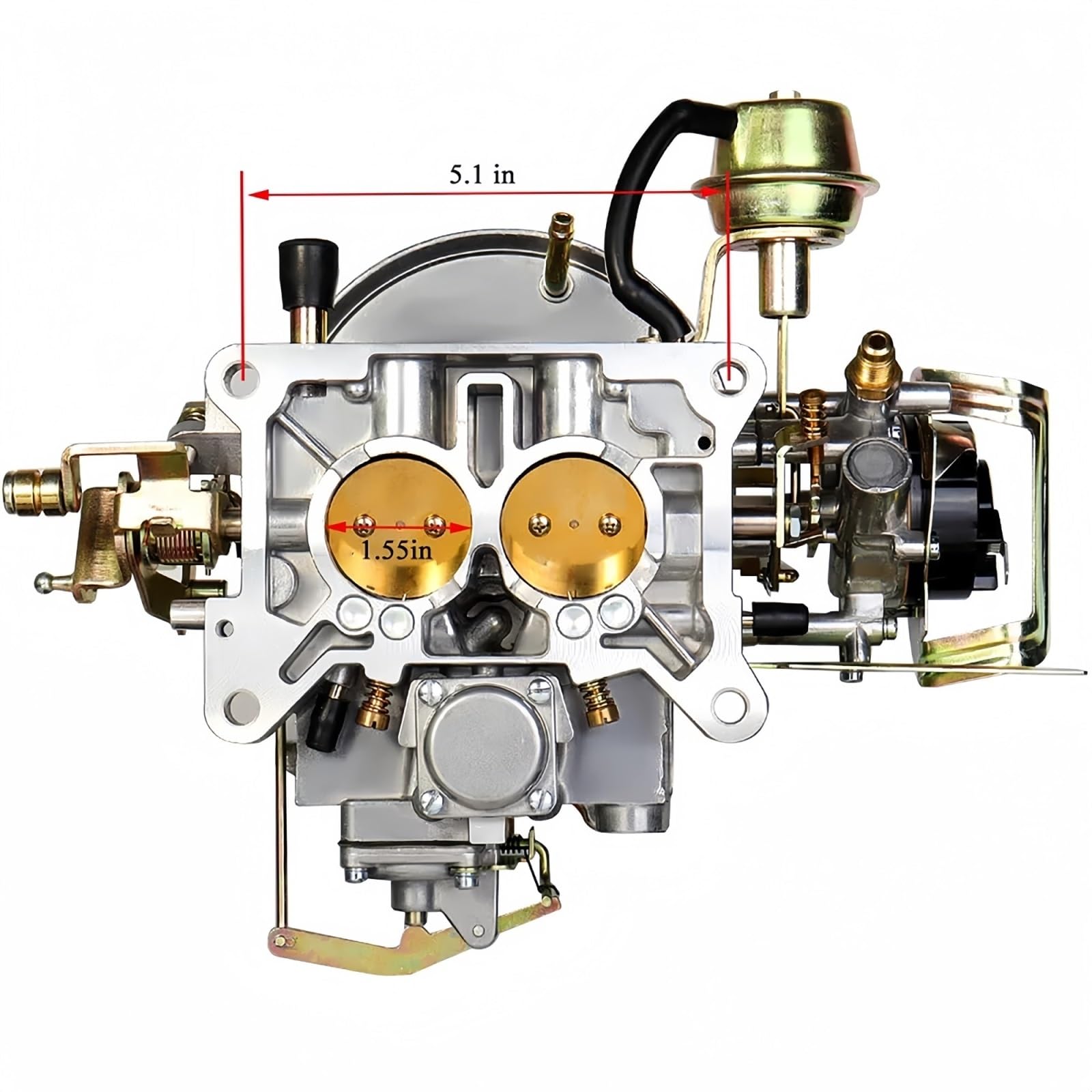 Carburatore per auto d'epoca Carburatore per carburatore 2 barili Carb 2100 d 400 302 351 Cu per Jeep per motore 2150