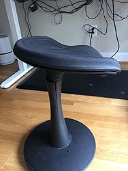 Amazon.com: Safco Products Fidget Active Stool 2272BL, Comfortable Foam ...