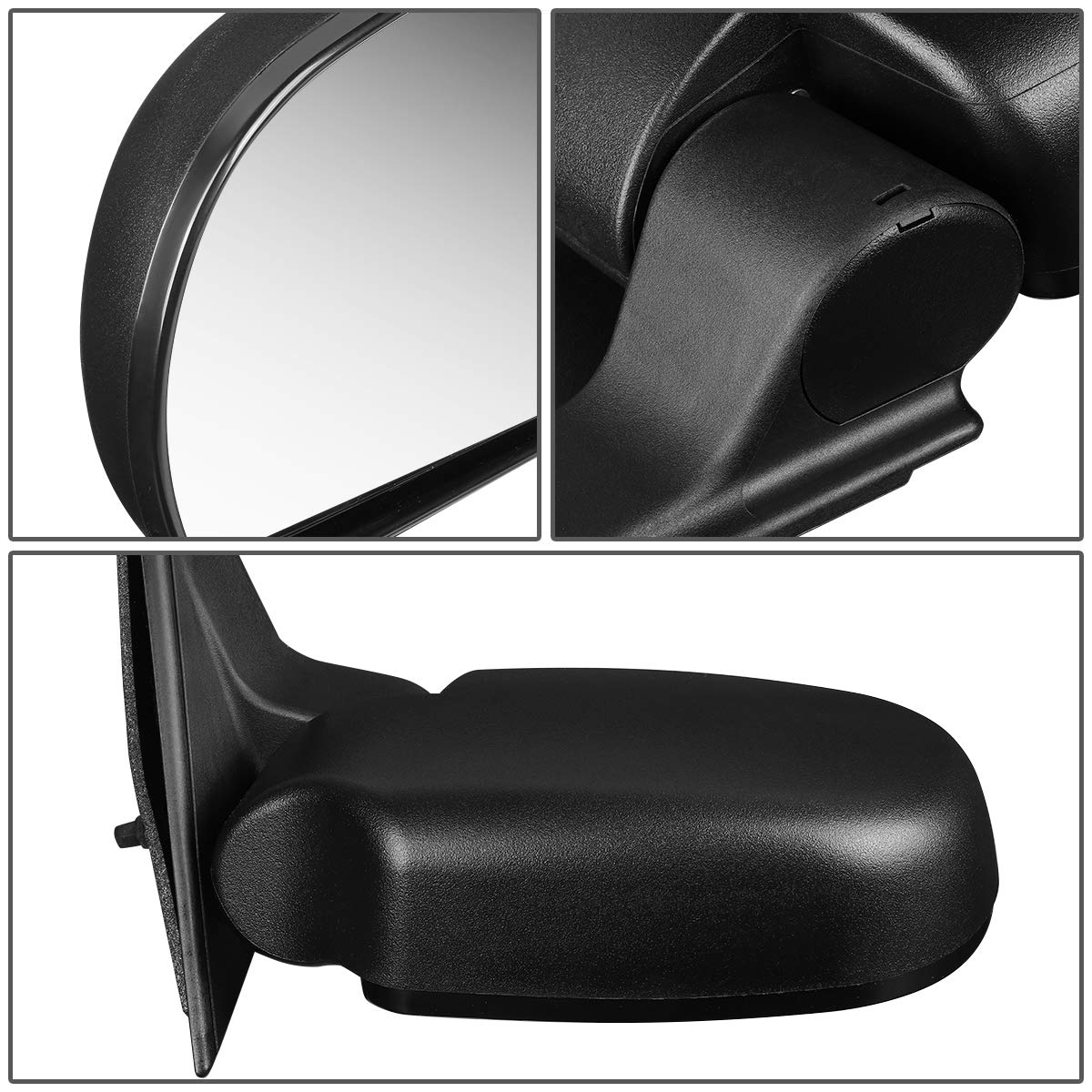 DNA Motoring OEM-MR-CH1321246 Estilo De Fábrica Powered+Heated Espejo