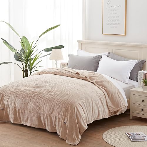 Westinghouse Manta térmica tamaño matrimonial Eléctrica con 10 niveles de calefacción, 1-12 horas de apagado automático, calentamiento rápido,