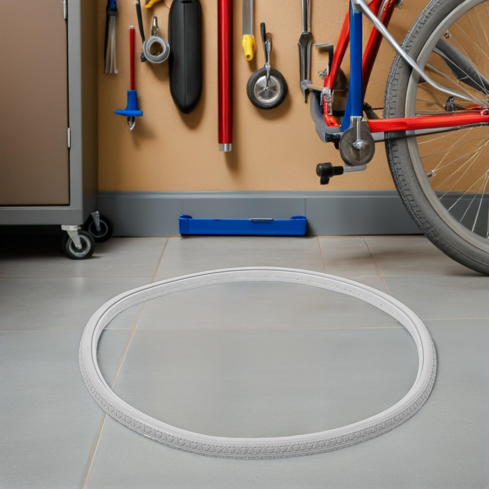 Neumáticos para Sillas de Ruedas PU Macizos 2piezas, Ruedas Silla de Ruedas