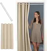 Asta Tenda Telescopica 70-120cm Per Asciugatura Vestiti - Senza Fori, Per Interni - Foto 10