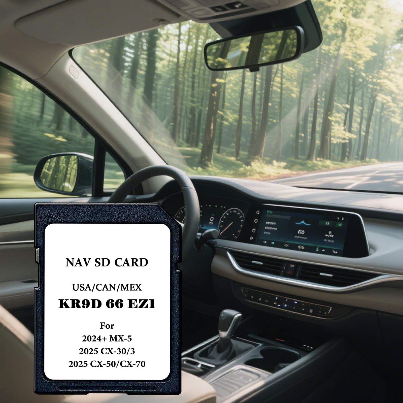 Amazon.com: Latest KR9D66EZ1 Navigation SD Card for Mazda 3, CX-30