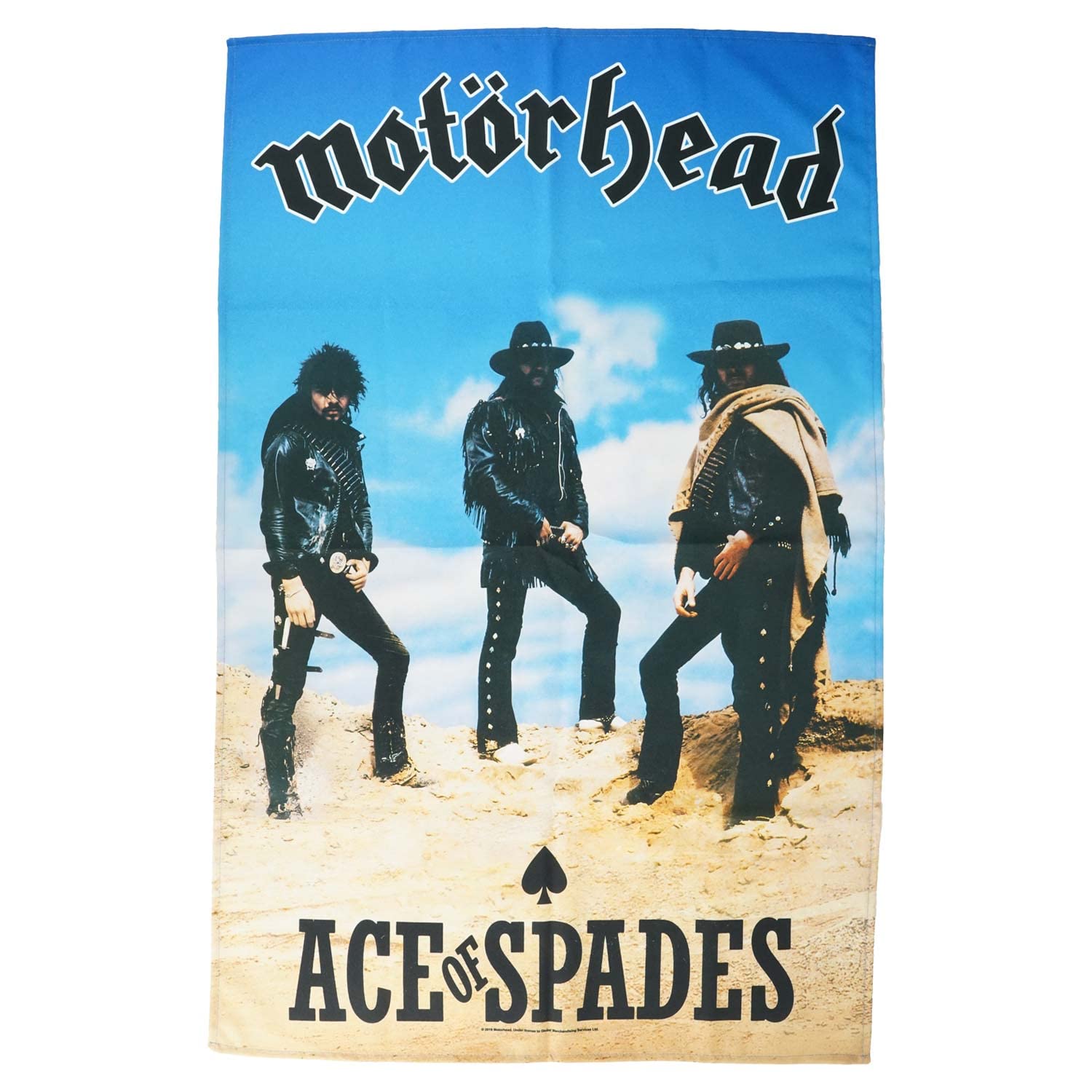 Amazon.com: Motorhead Ace of Spades Fabric Poster Flag Blue
