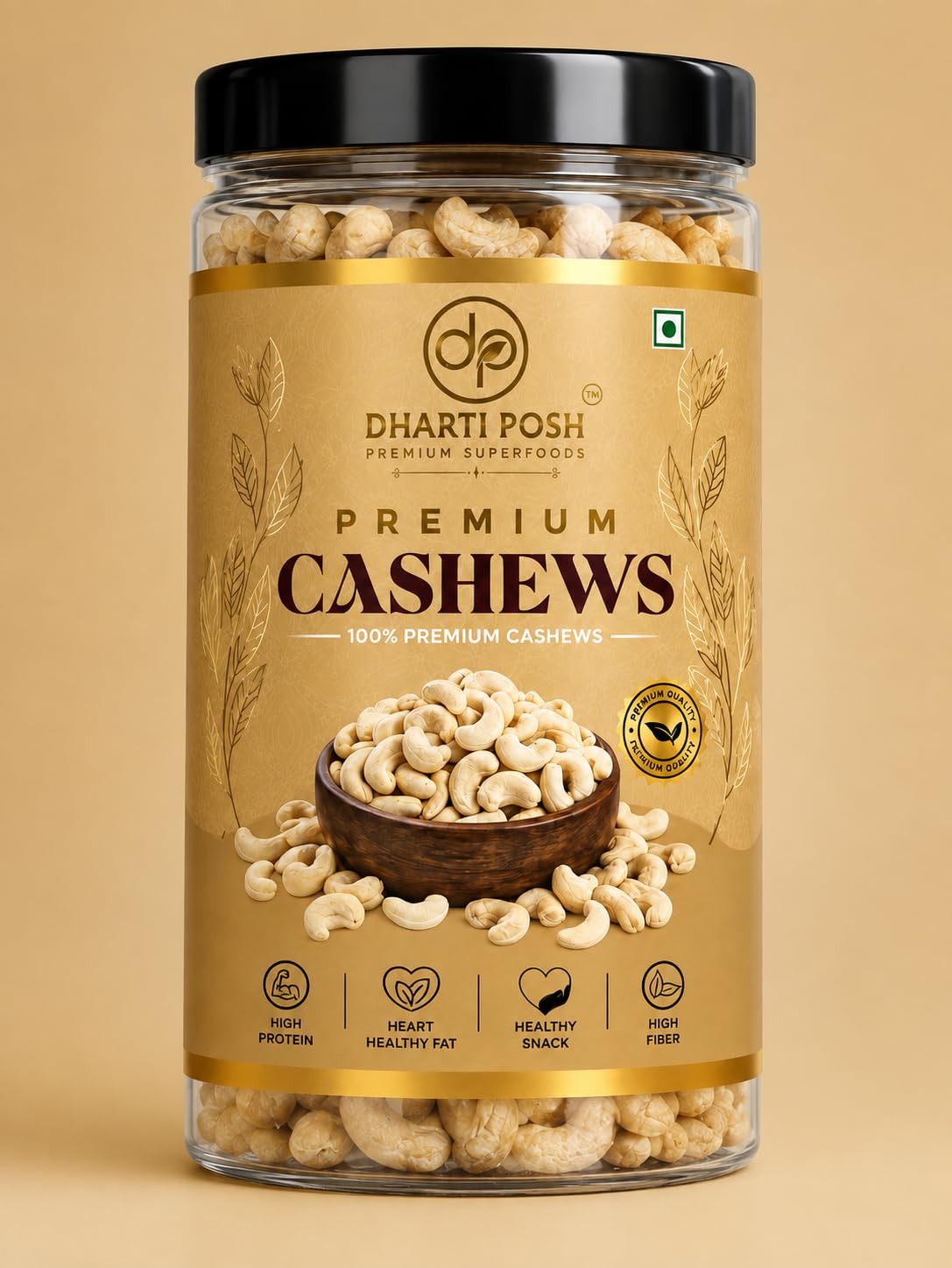 Dharti Posh Premium Dry Fruit Mix 250g | Assorted Almonds, Cashews, Raisins & More | Healthy Nuts & Dry Fruits Mix | Rich in Protein, Fiber & Healthy Fats | Ready-to-Eat Snack |-image-18