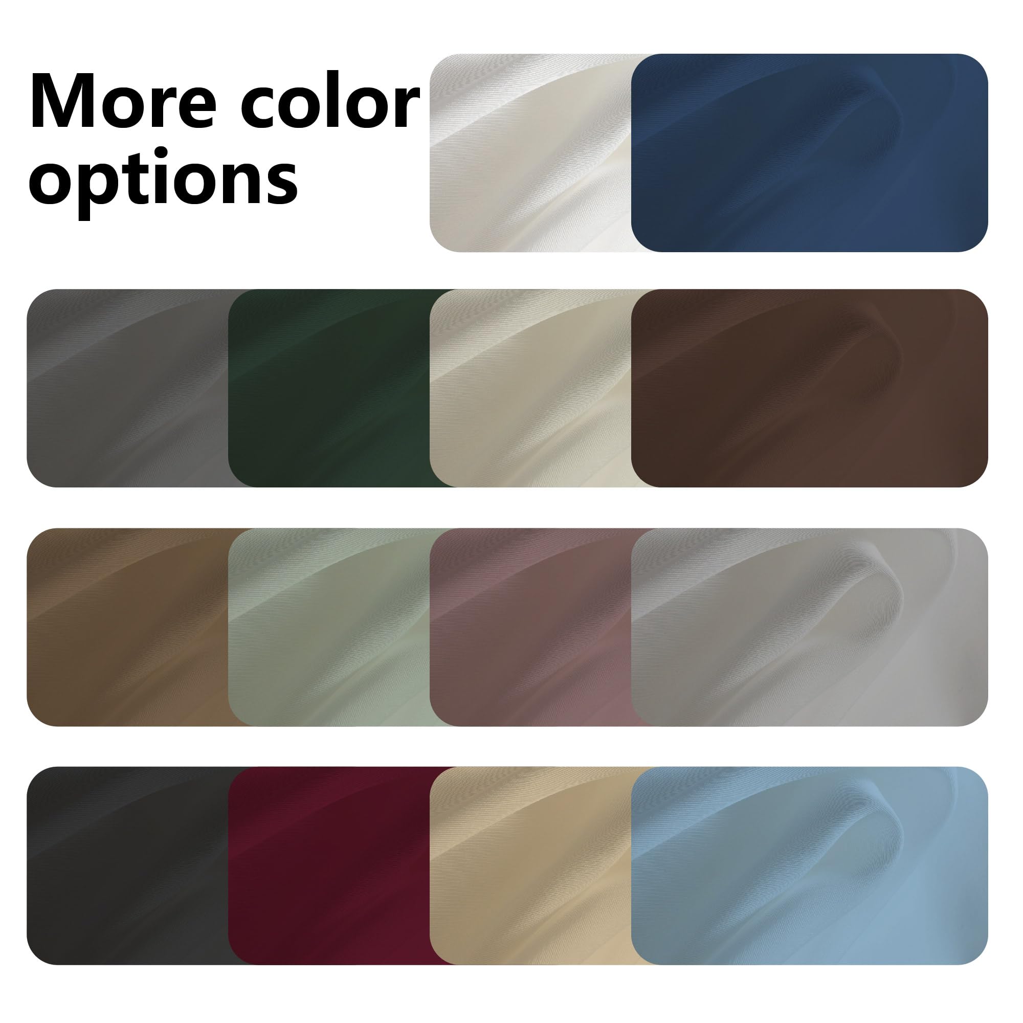Lot de 1 Rideaux à Oeillets 200 x 230 cm Isolant Thermique Anti Froid Rideau Thermique Isolant Anti Chaleur Design Moderne à Oeillets pour Toutes Les Saisons, Chambre, Brun