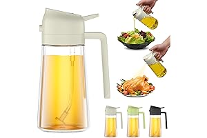 2 in 1 Olive Oil Dispenser Bottle: Cooking Revolutionized