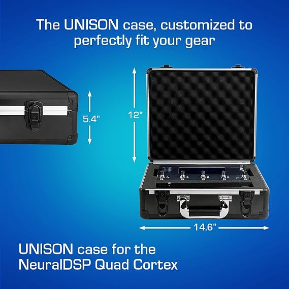 ANALOG CASES Neural DSP Quad Cortex Case - Lightweight UNISON Hard Case