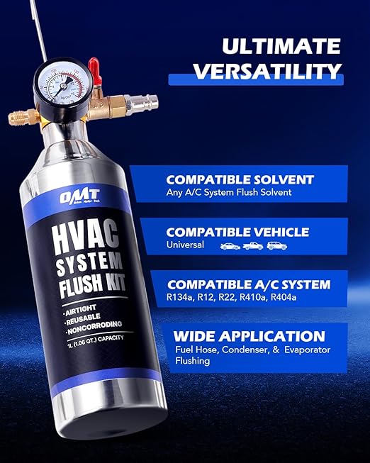 Kit de Limpieza AC Orion Motor Tech con Tanque Acero Inoxidable 33.5 oz miniatura 4