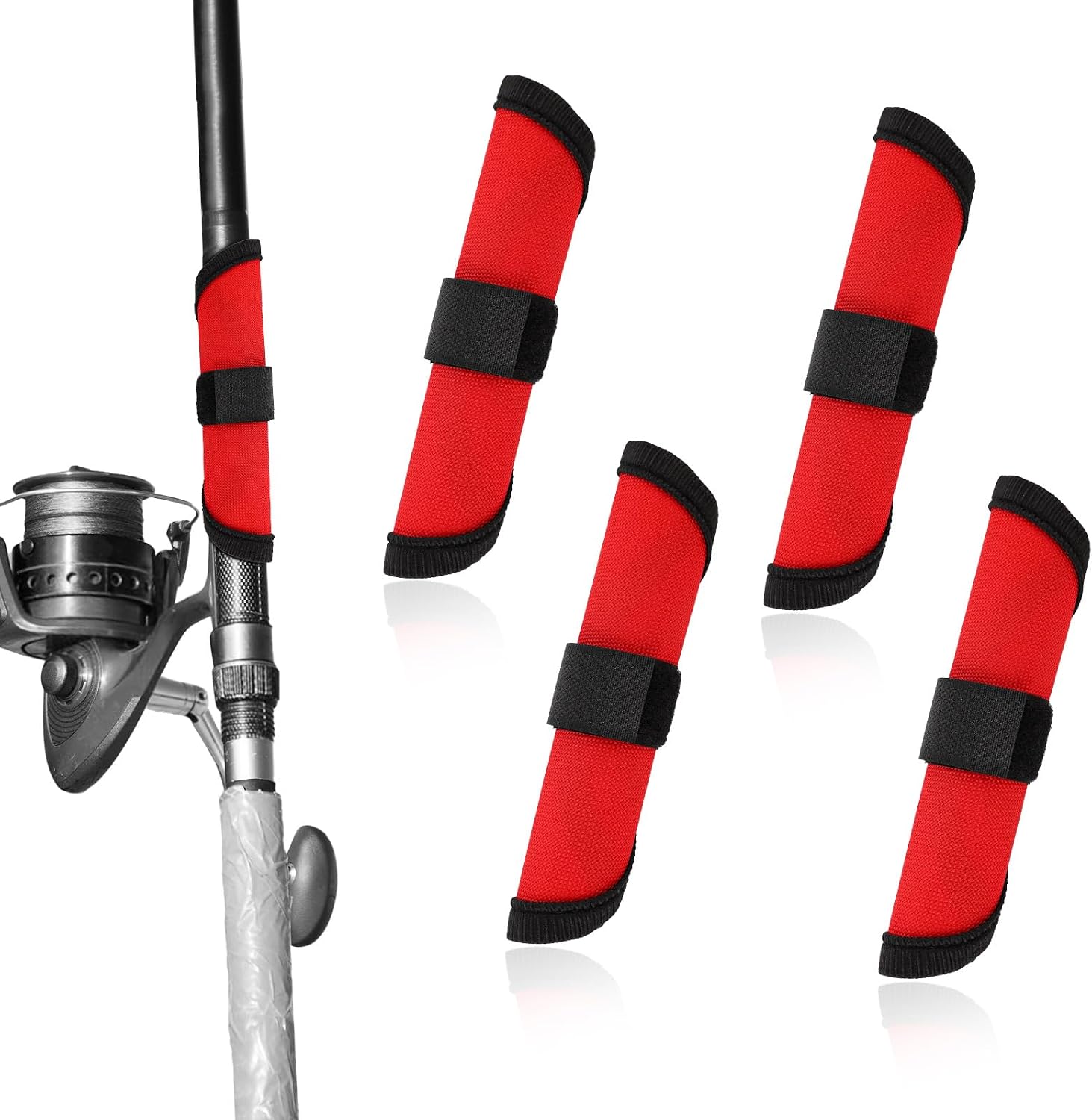 BOXOB 4pcs Fishing Lure Covers, 5.91 Inch Fishing Hook Covers