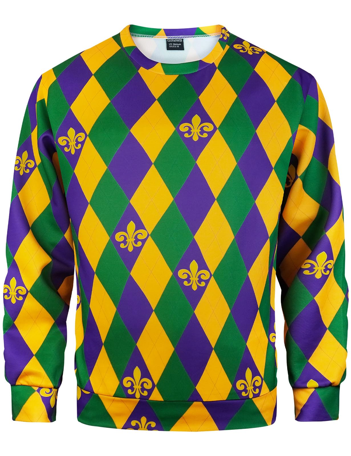 Men's Novelty Festivals Sweatshirts Long Sleeve Shirts Outfits